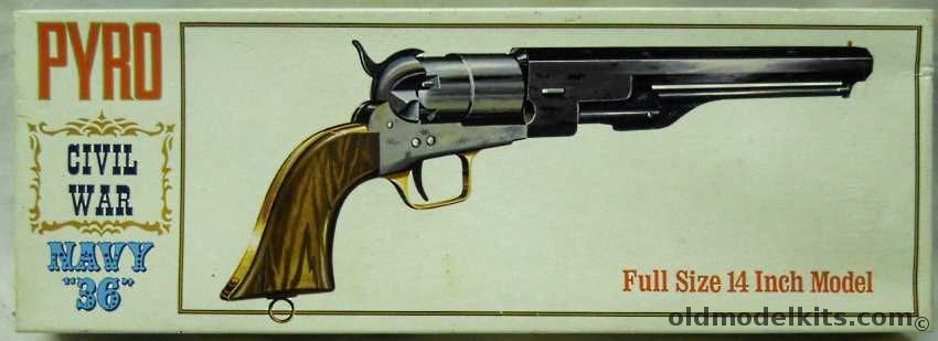 Pyro 1/1 US Civil War Navy 36 Pistol, G208-150 plastic model kit